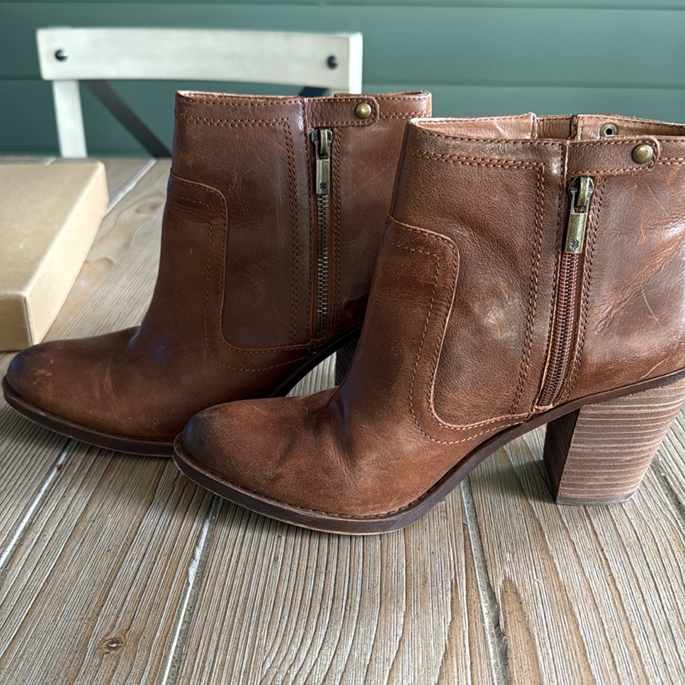 Lucky Brand Brown Ankle Boots